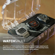 Watch Vault | 3 Watch Hard Case - Evergreen