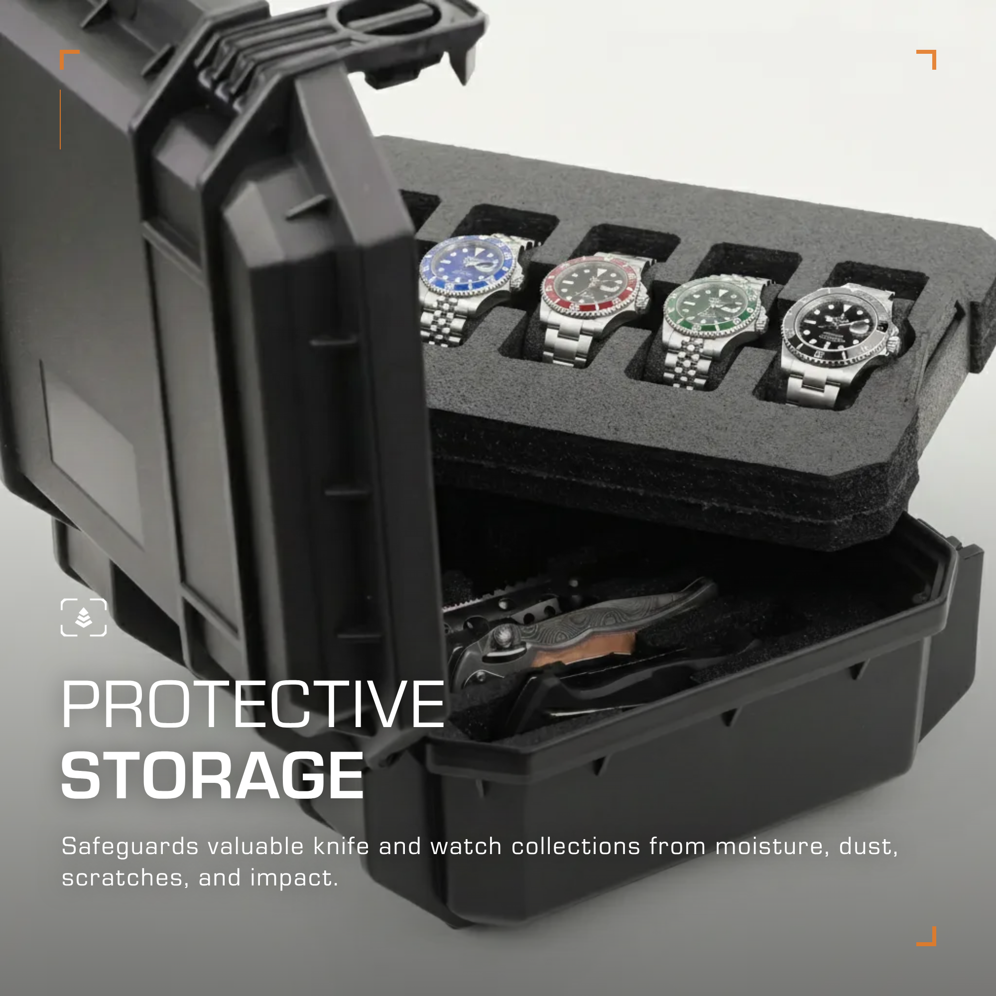 Knife / Watch Case 331 - Evergreen