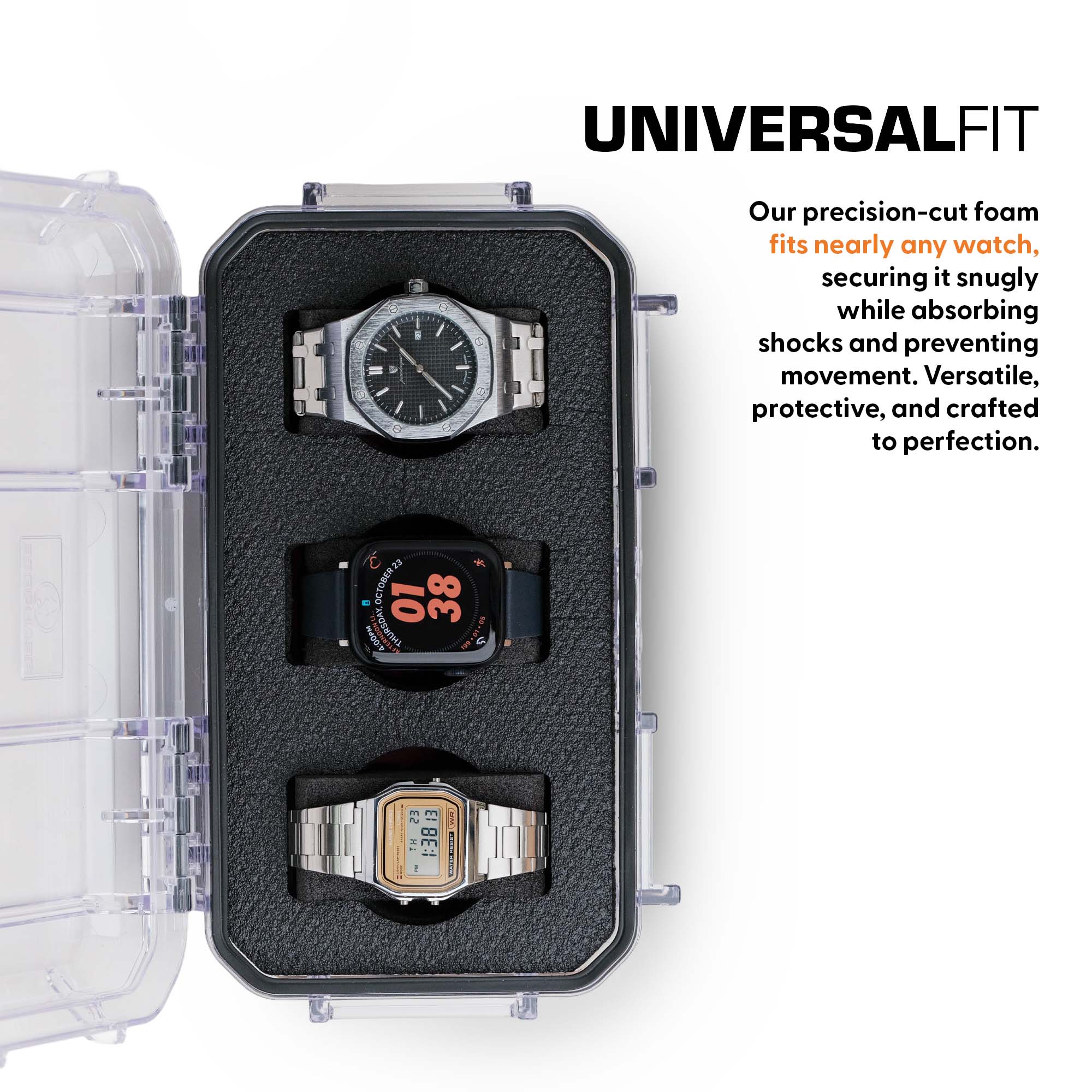 Watch Vault | 3 Watch Hard Case