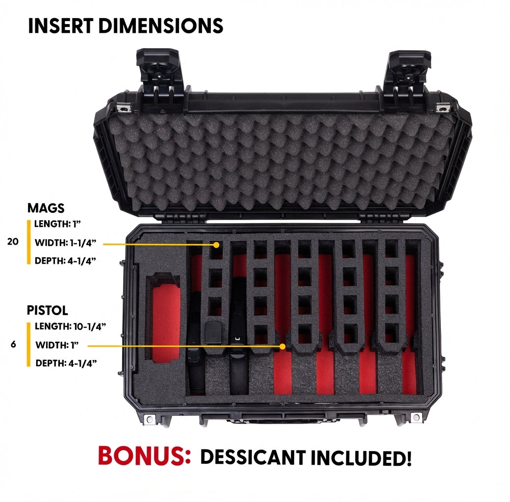 Tactical - EG830: 6 Pistol, 20 Mag