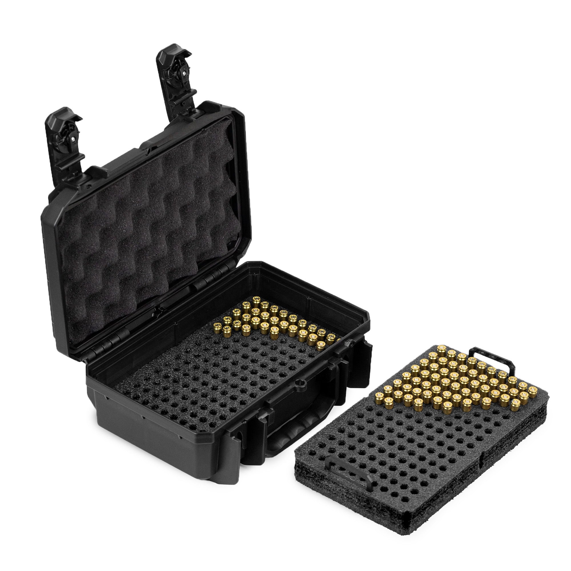 Round Case Evergreen 230 Pistol Ammo Case - 300 Rounds | Waterproof USA Made