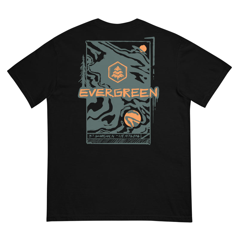Evergreen Graphic Tee - Sky Edition - Heavy Weight Cotton