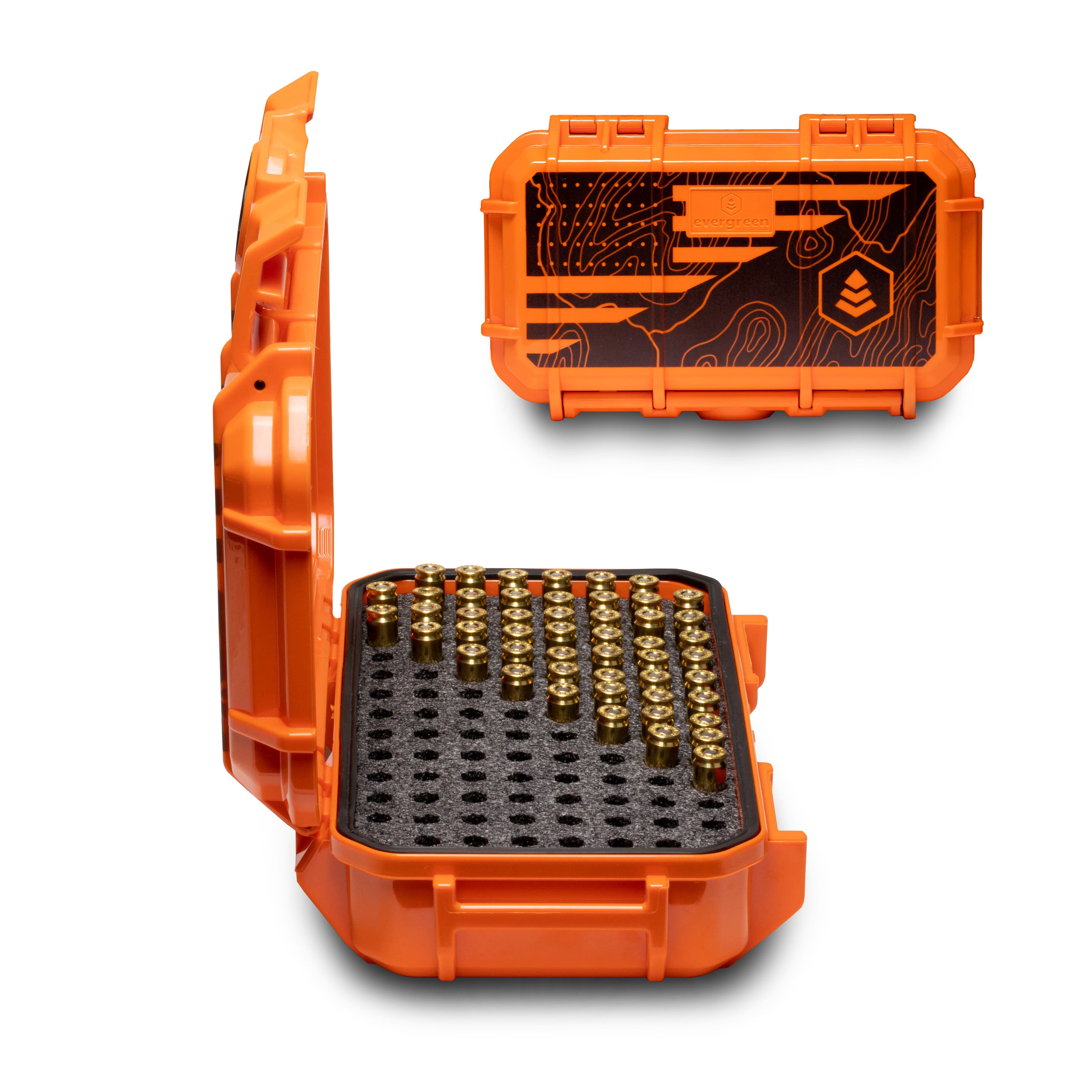 Evergreen 56 Pro USA Flag Pistol Ammo Case with ARIDZONE