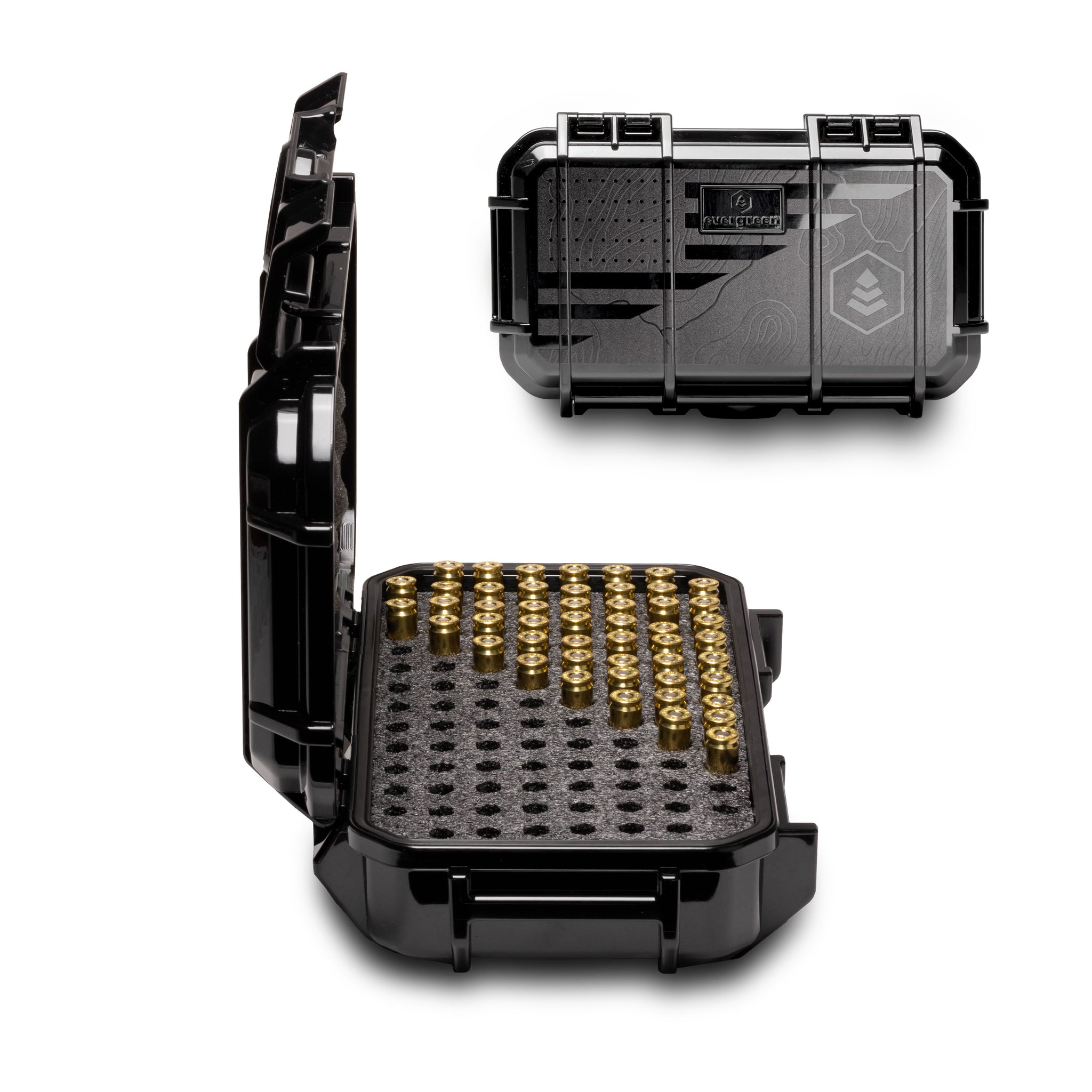 Round Case Evergreen 56 Pistol Ammo Case - USA Series