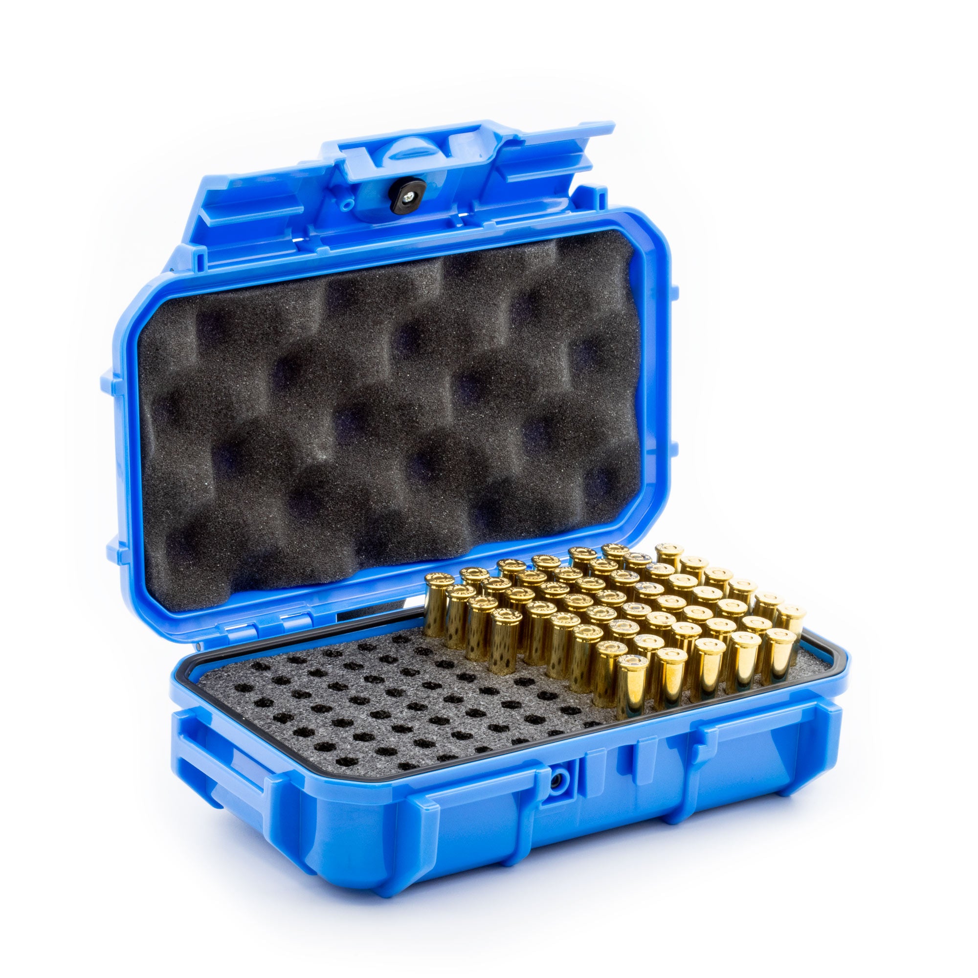  Evergreen Micro Pistol Ammo Case for Storing .22-9mm Ammo  Bullets - Travel Safe/Mil Spec/Waterproof/USA Made (52 Black, Pistol Ammo)  : Sports & Outdoors