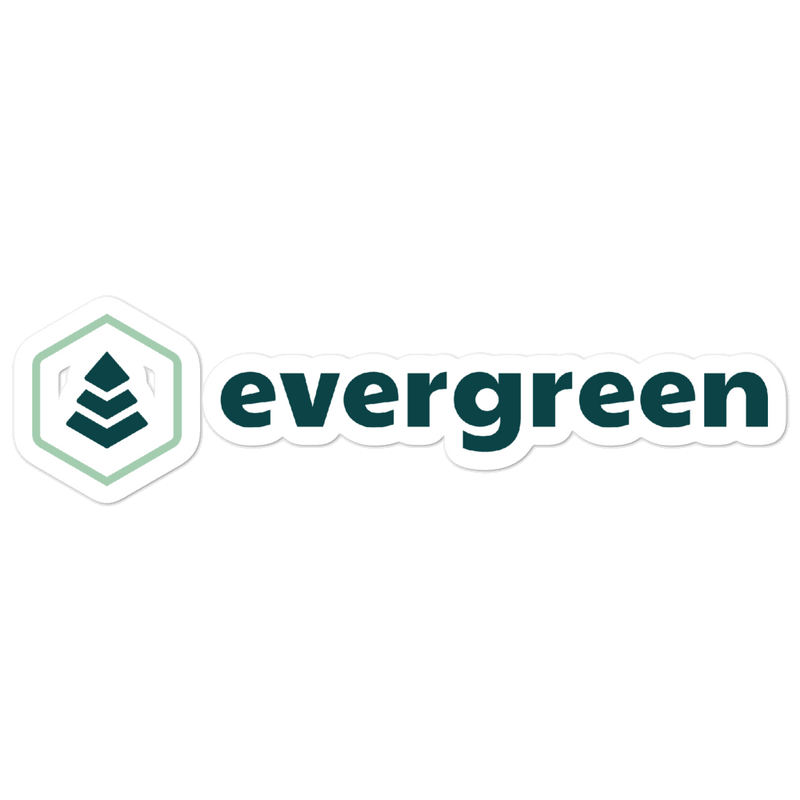 Evergreen Hydro Flask Sticker